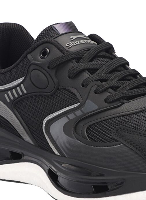 Slazenger ZOWIE Erkek Sneaker Ayakkabı Siyah / Koyu Gri - Görsel 5