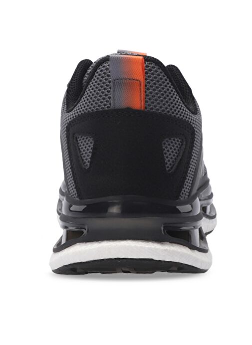 Slazenger ZEUS Erkek Sneaker Ayakkabı Koyu Gri / Turuncu - Görsel 7