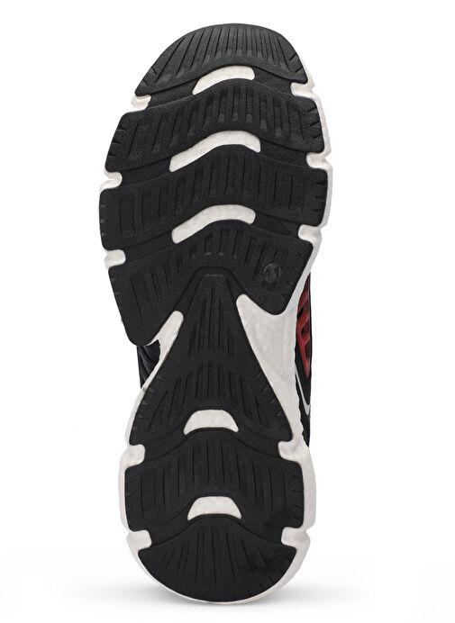 Slazenger ZIPLINE Erkek Sneaker Ayakkabı Siyah / Kırmızı - Görsel 8