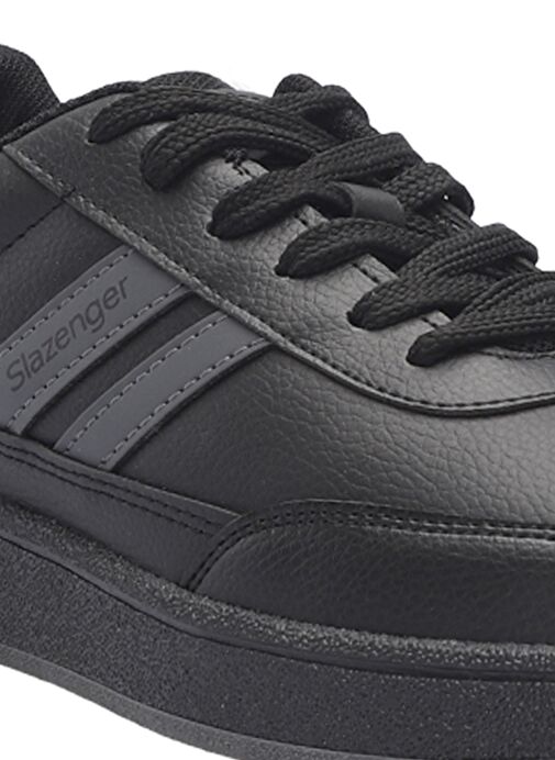 Slazenger MONET IN Erkek Sneaker Ayakkabı Siyah / Koyu Gri - Görsel 5