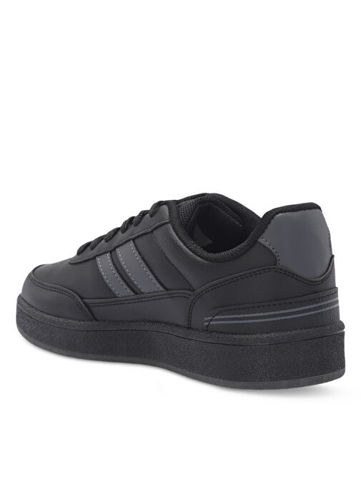 Slazenger MONET IN Erkek Sneaker Ayakkabı Siyah / Koyu Gri - Görsel 4