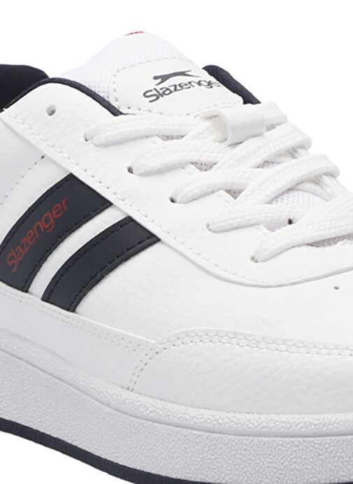 Slazenger MONET IN Kadın Sneaker Ayakkabı Beyaz / Lacivert / Kırmızı - Görsel 5