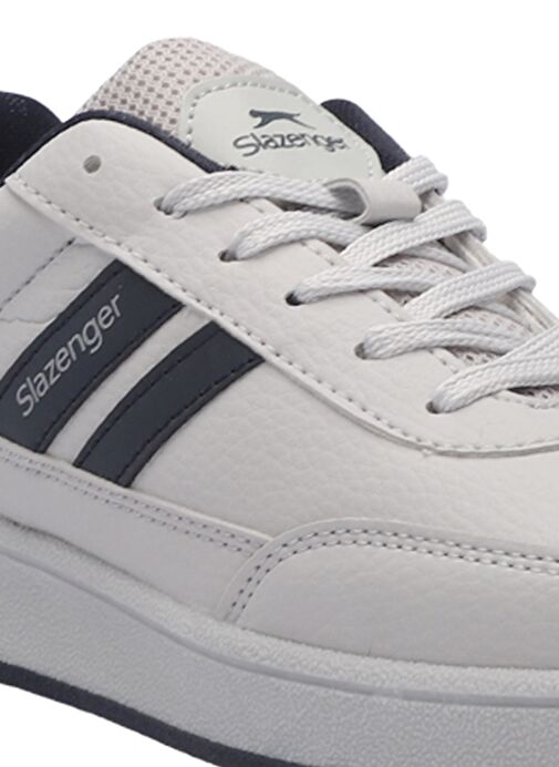 Slazenger MONET IN Kadın Sneaker Ayakkabı Gri / Lacivert - Görsel 5