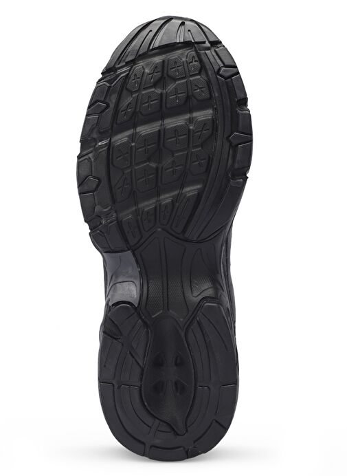 Slazenger MOSS Erkek Sneaker Ayakkabı Siyah / Koyu Gri - Görsel 8