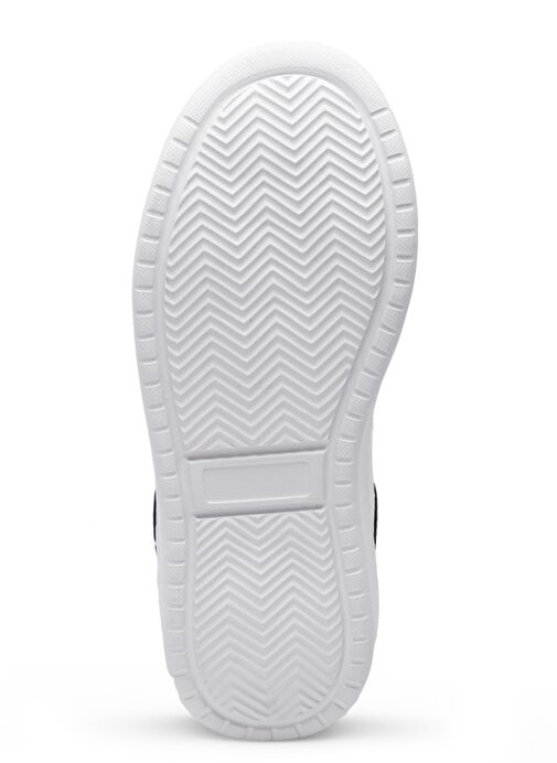 Slazenger LOVE I Unisex Çocuk Sneaker Ayakkabı Beyaz / Siyah - Görsel 8