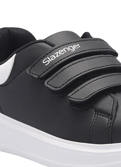 Slazenger LOVE I Unisex Çocuk Sneaker Ayakkabı Siyah / Beyaz - Görsel 5