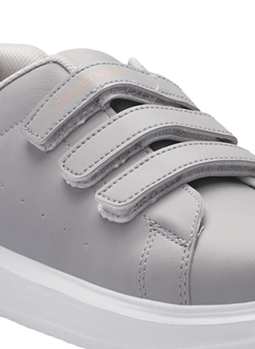 Slazenger LOVE I Kız Çocuk Sneaker Ayakkabı Gri / Pembe - Görsel 5