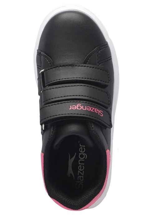 Slazenger LOVE I Kız Çocuk Sneaker Ayakkabı Siyah / Fuşya - Görsel 6