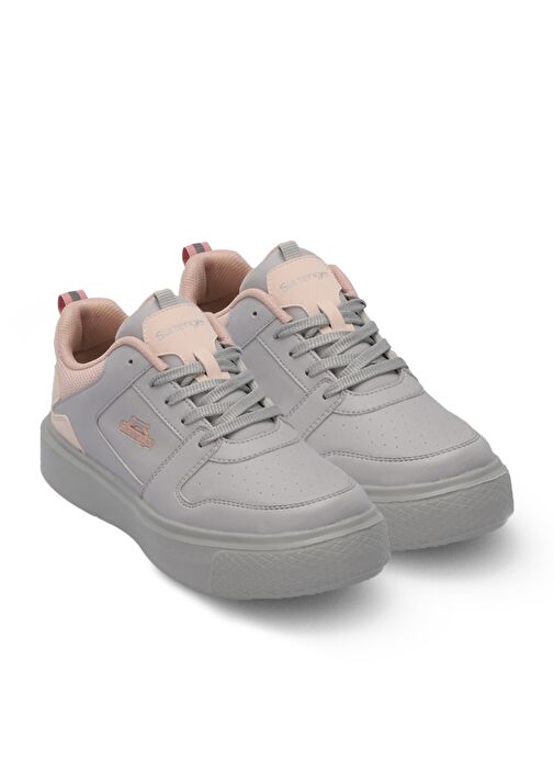 Slazenger LONDON I Kadın Sneaker Ayakkabı Gri / Pembe - Görsel 3