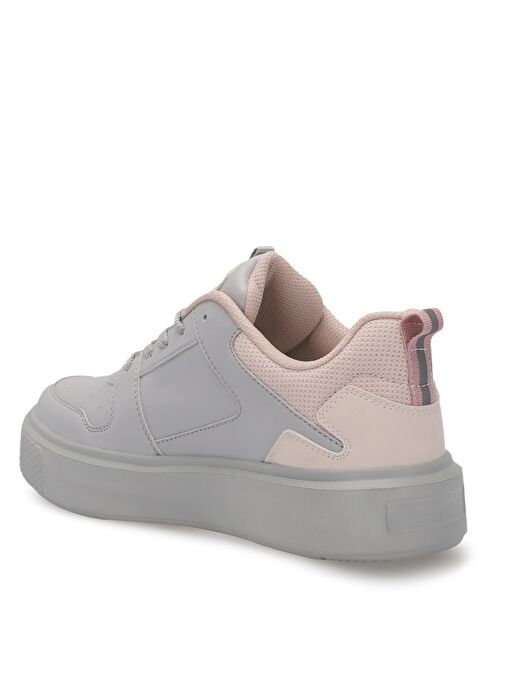 Slazenger LONDON I Kadın Sneaker Ayakkabı Gri / Pembe - Görsel 4