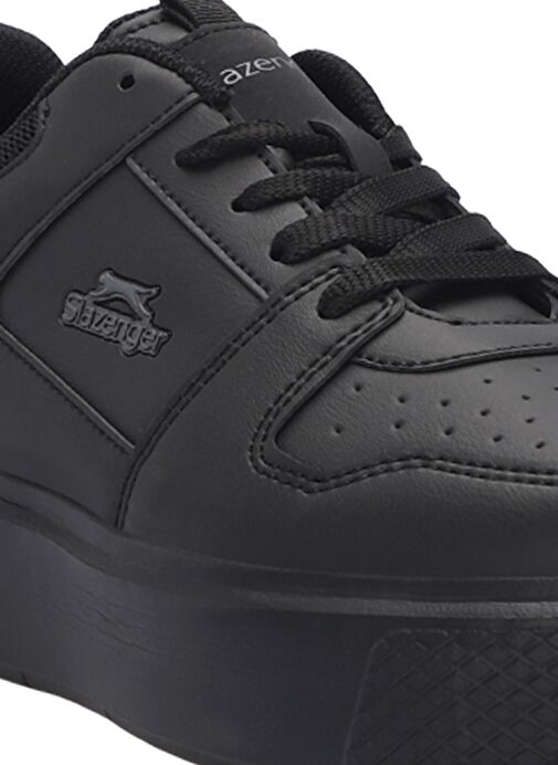 Slazenger LONDON I Kadın Sneaker Ayakkabı Siyah / Siyah - Görsel 5
