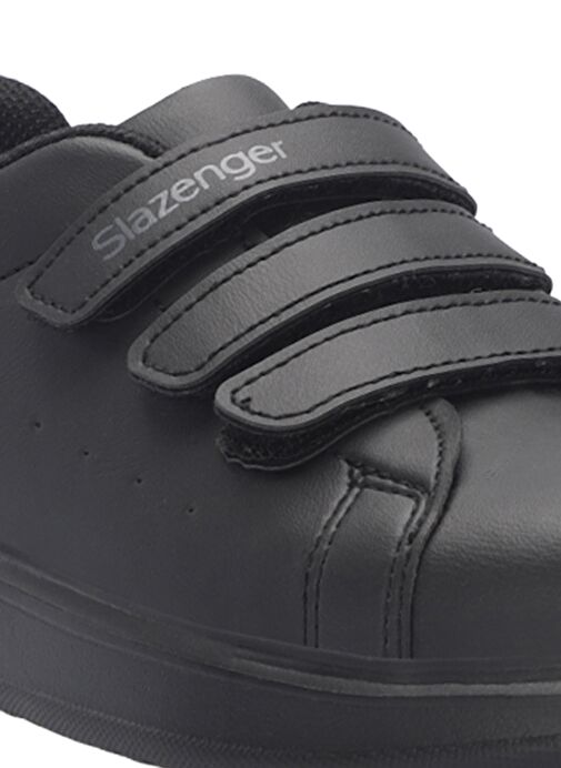 Slazenger LOVE I Unisex Çocuk Sneaker Ayakkabı Siyah / Siyah - Görsel 5