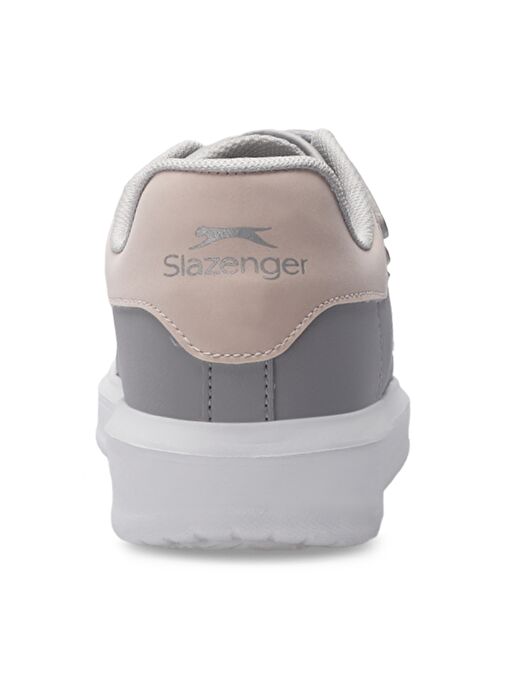 Slazenger LOVE I Kız Çocuk Sneaker Ayakkabı Gri / Pembe - Görsel 7