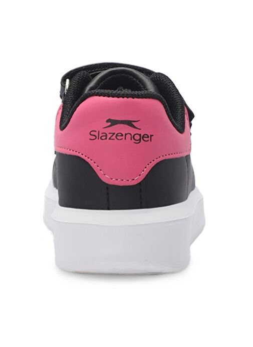Slazenger LOVE I Kız Çocuk Sneaker Ayakkabı Siyah / Fuşya - Görsel 7