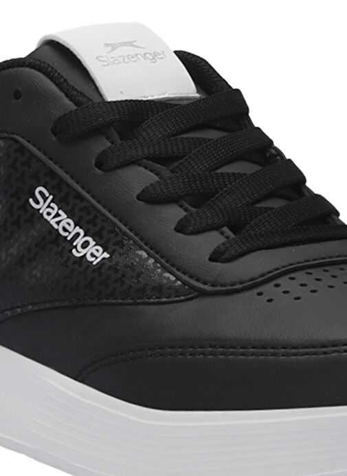 Slazenger LYON I Kadın Sneaker Ayakkabı Siyah / Beyaz - Görsel 5