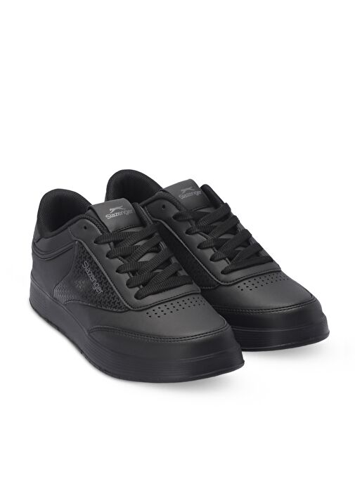 Slazenger LYON I Kadın Sneaker Ayakkabı Siyah / Siyah - Görsel 3