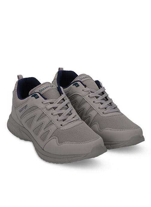 Slazenger A-BOUT I Erkek Sneaker Ayakkabı Gri - Görsel 3