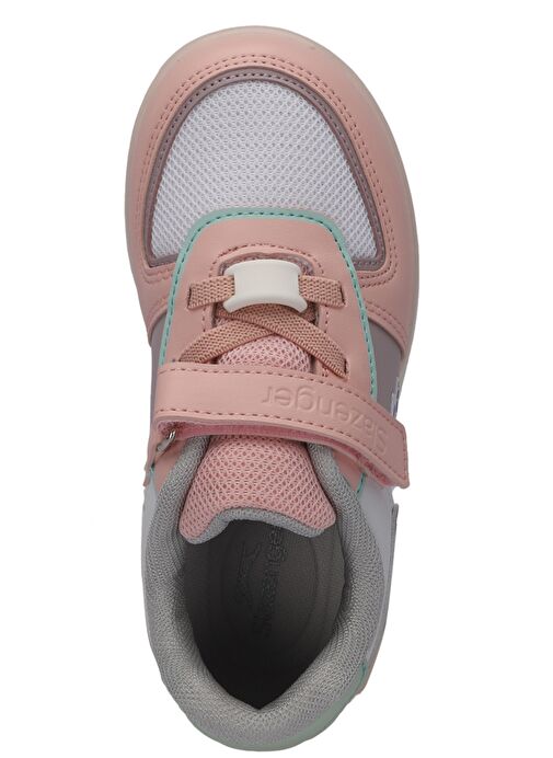 Slazenger PERLE Çocuk Sneaker Ayakkabı Beyaz / Pembe - Görsel 6