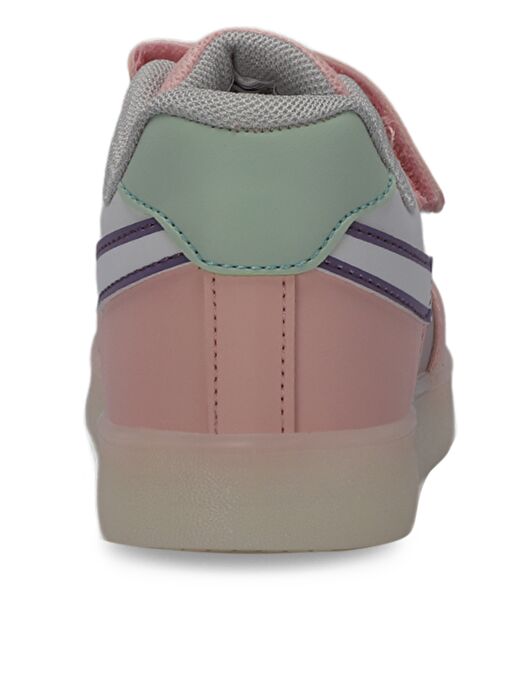 Slazenger PERLE Çocuk Sneaker Ayakkabı Beyaz / Pembe - Görsel 7