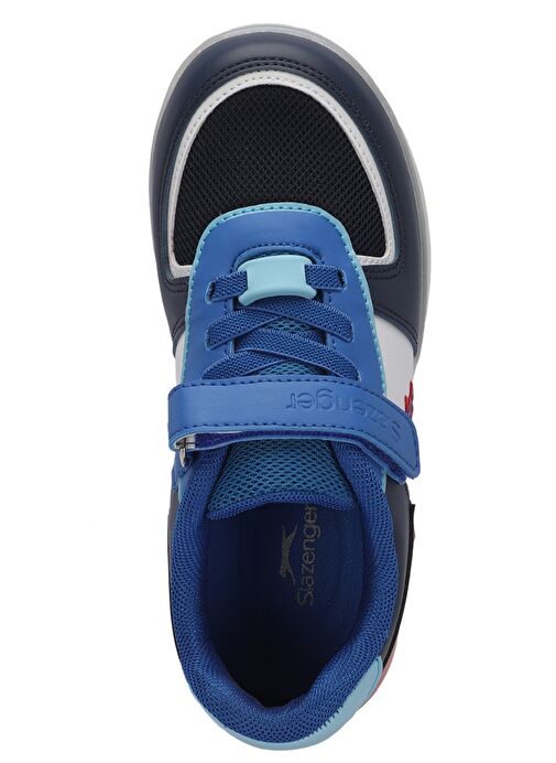 Slazenger PERLE Çocuk Sneaker Ayakkabı Lacivert / Beyaz - Görsel 6