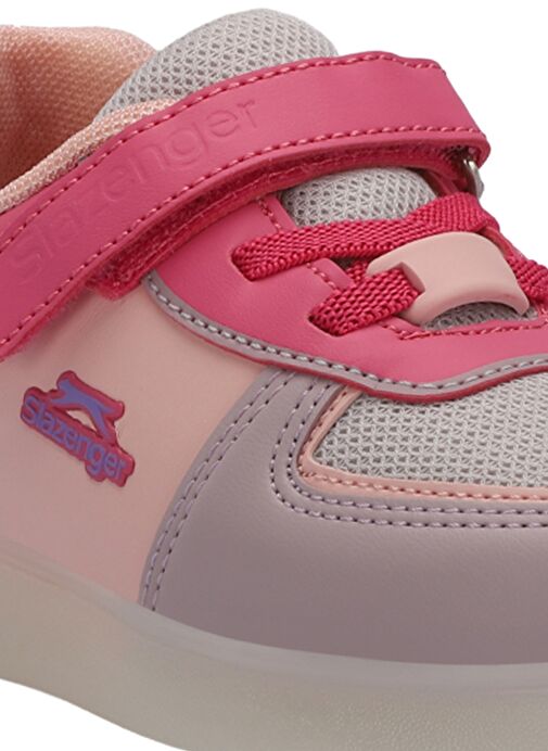 Slazenger PERLE Çocuk Sneaker Ayakkabı Pembe / Mor - Görsel 5