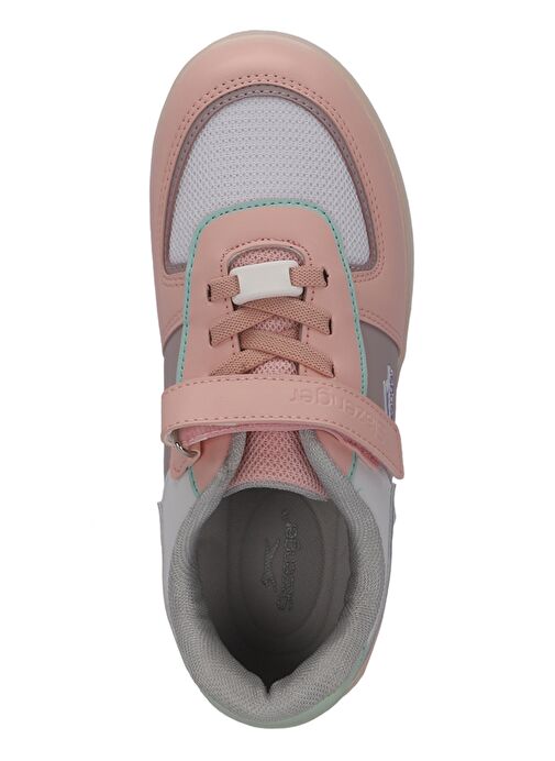 Slazenger PERLE Kız Çocuk Sneaker Ayakkabı Beyaz / Pembe - Görsel 6
