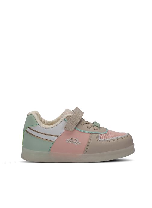 Slazenger PERLE Kız Çocuk Sneaker Ayakkabı Bej - Görsel 2