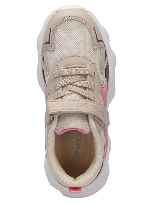 Slazenger PARIS Kız Çocuk Sneaker Ayakkabı Bej - Görsel 6
