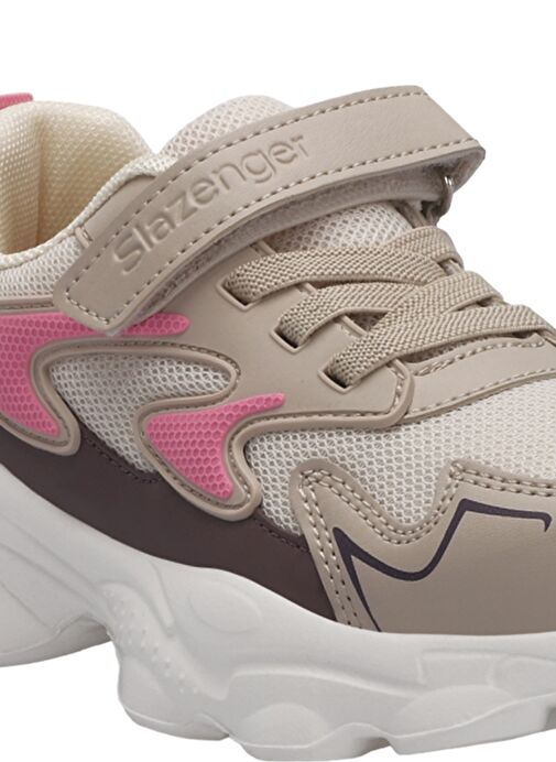Slazenger PARIS Kız Çocuk Sneaker Ayakkabı Bej - Görsel 5