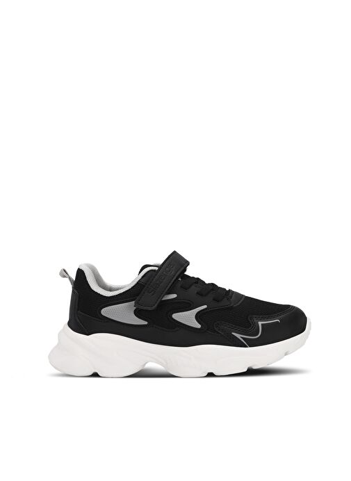 Slazenger PARIS Unisex Çocuk Sneaker Ayakkabı Siyah - Görsel 2