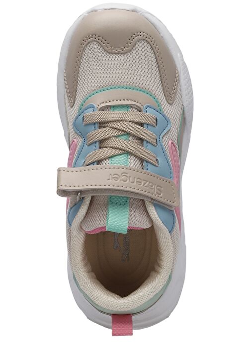 Slazenger PESO I Kız Çocuk Sneaker Ayakkabı Bej - Görsel 6