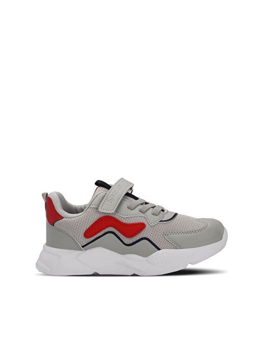 Slazenger PESO I Erkek Çocuk Sneaker Ayakkabı Gri - Görsel 2