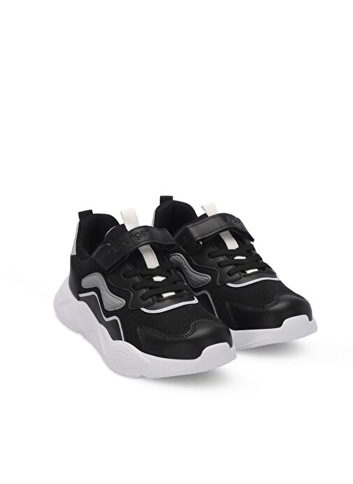 Slazenger PESO I Erkek Çocuk Sneaker Ayakkabı Siyah - Görsel 2