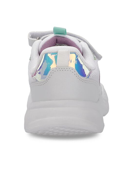 Slazenger PESO I Kız Çocuk Sneaker Ayakkabı Beyaz / Lila - Görsel 4