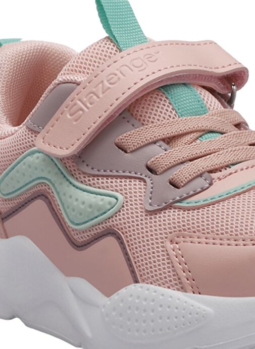 Slazenger PESO I Kız Çocuk Sneaker Ayakkabı Pembe - Görsel 5