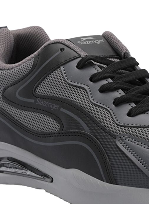 Slazenger ENRIQUE Erkek Sneaker Ayakkabı Koyu Gri - Görsel 5