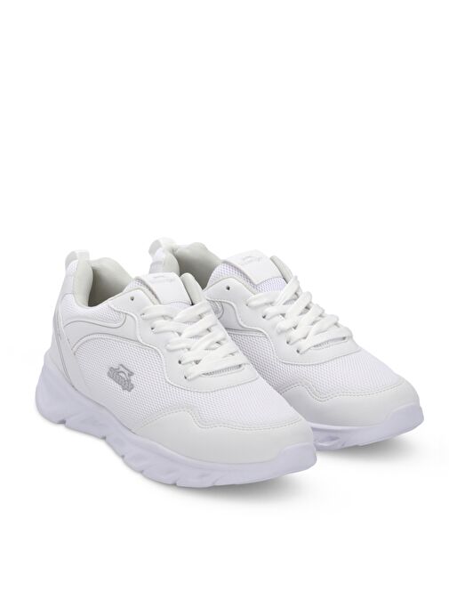 Slazenger ELON I Kadın Sneaker Ayakkabı Beyaz - Görsel 3