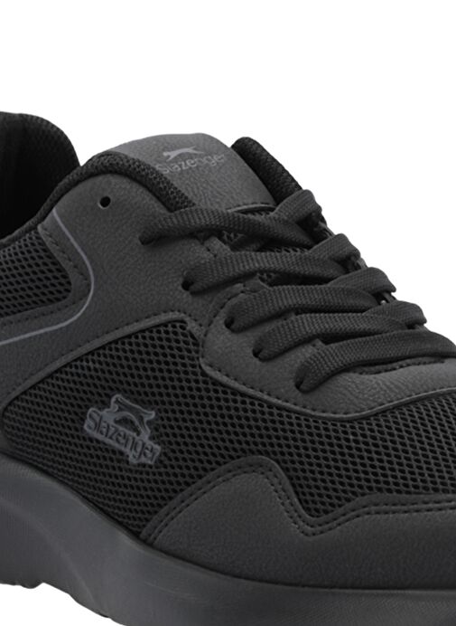 Slazenger EUREKA I Erkek Sneaker Ayakkabı Siyah / Siyah - Görsel 5
