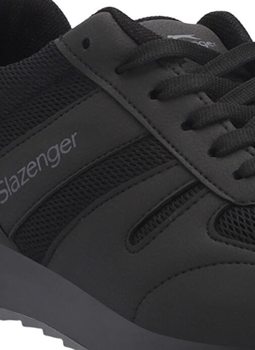 Slazenger ESTER I Erkek Sneaker Ayakkabı Siyah / Siyah - Görsel 5