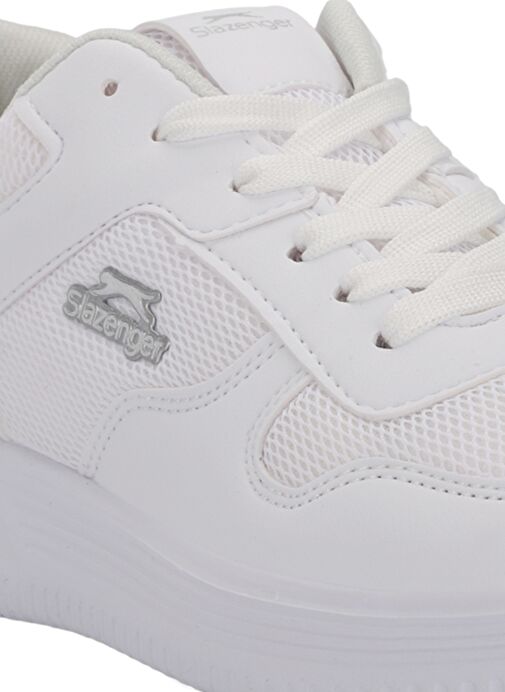 Slazenger ELIORA I Büyük Beden Erkek Sneaker Ayakkabı Beyaz - Görsel 5