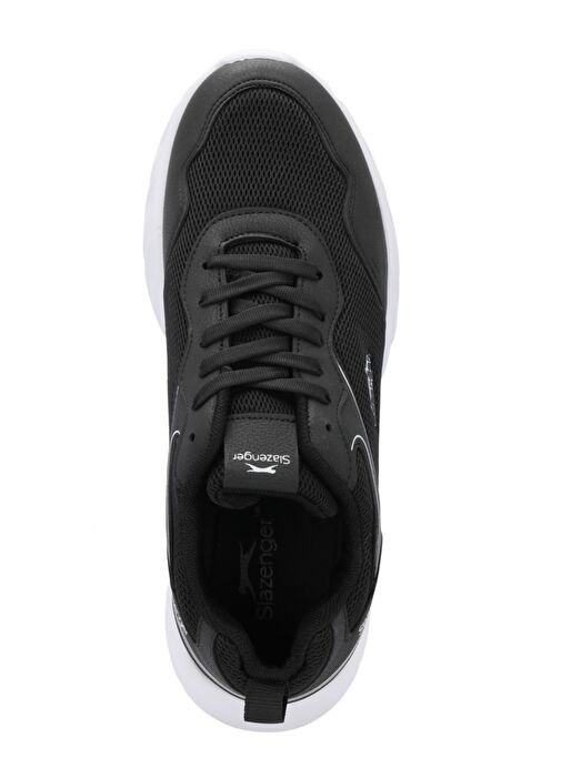 Slazenger ELON I Erkek Sneaker Ayakkabı Siyah / Beyaz - Görsel 6