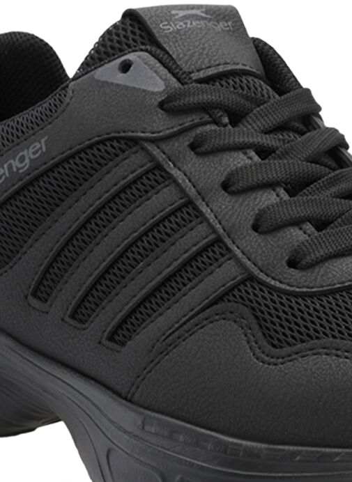 Slazenger ELERT I Erkek Sneaker Ayakkabı Siyah / Siyah - Görsel 5