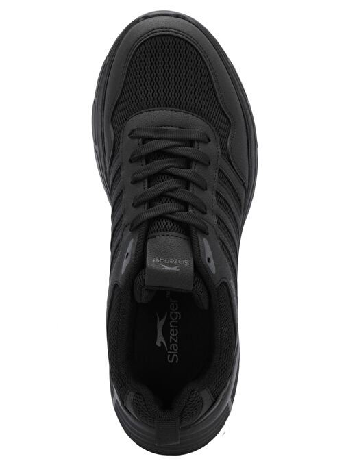 Slazenger ELERT I Erkek Sneaker Ayakkabı Siyah / Siyah - Görsel 6