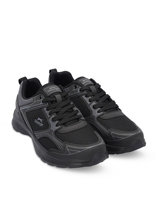Slazenger GIMA Kadın Sneaker Ayakkabı Siyah / Siyah - Görsel 3