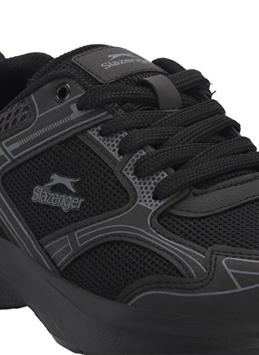 Slazenger GALA I Kadın Sneaker Ayakkabı Siyah / Koyu Gri - Görsel 5