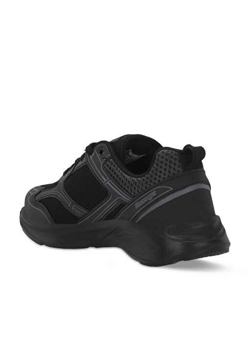 Slazenger GALA I Kadın Sneaker Ayakkabı Siyah / Koyu Gri - Görsel 4