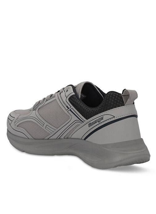 Slazenger GALA I Erkek Sneaker Ayakkabı Gri / Lacivert - Görsel 4