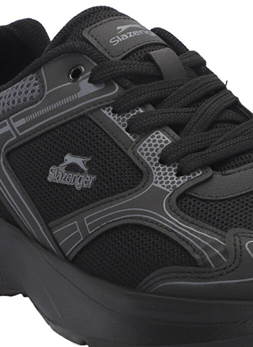 Slazenger GALA I Erkek Sneaker Ayakkabı Siyah / Koyu Gri - Görsel 5