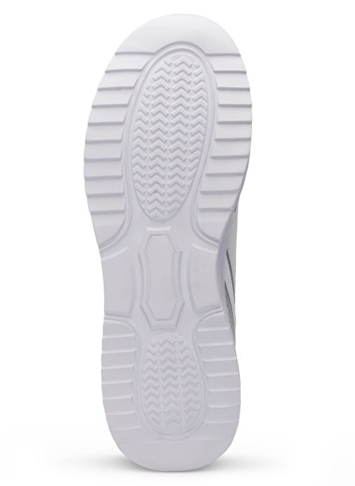 Slazenger GUMMY I Büyük Beden Erkek Sneaker Ayakkabı Beyaz - Görsel 8