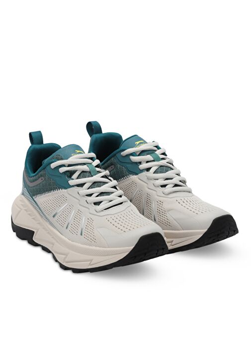 Slazenger WARREN Erkek Sneaker Ayakkabı Beyaz / Yeşil - Görsel 3